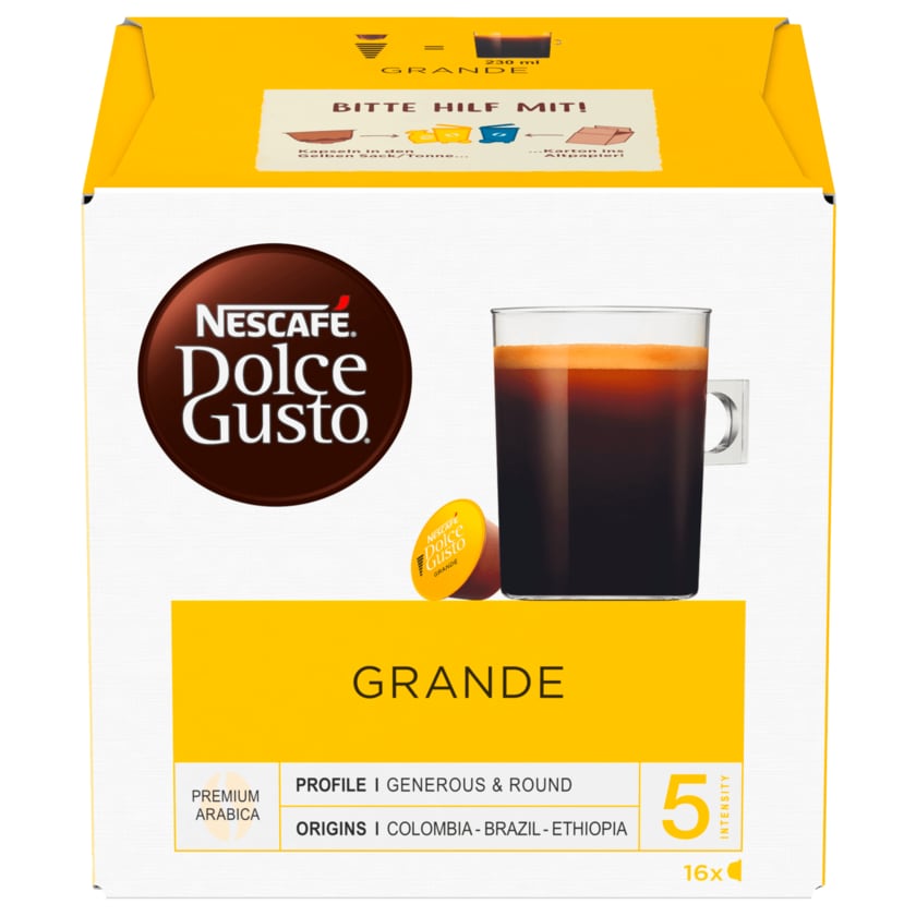 Nescafé Dolce Gusto Grande 128g, 16 Kapseln